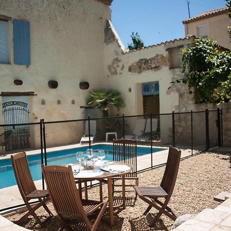 Maison Pelissier Bed And Breakfast With Sweeming Pool Cuxac-dʼAude Eksteriør billede
